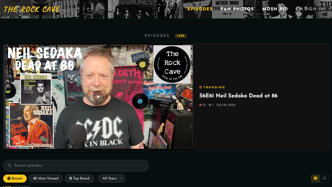 The Rock Cave Video Episodes