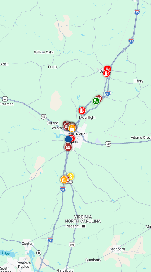 Virtual Blue Sign Maps: Location Cards
