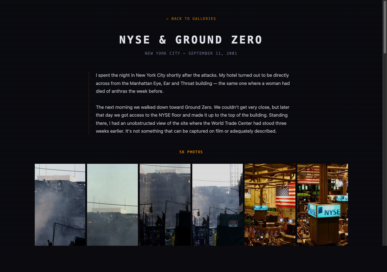 michaelpierce.com NYC Gallery Detail