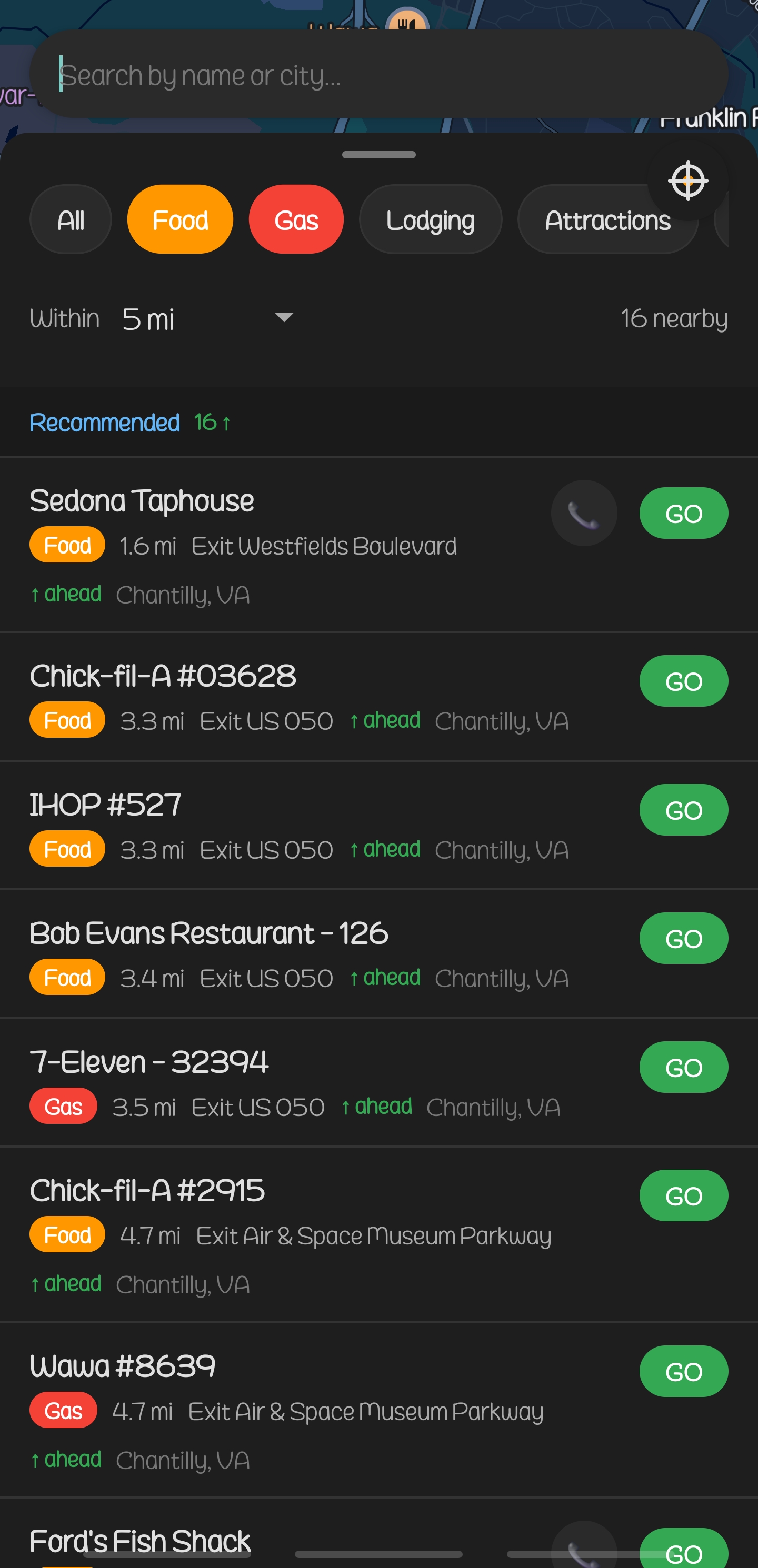Highway Signs App Screenshot