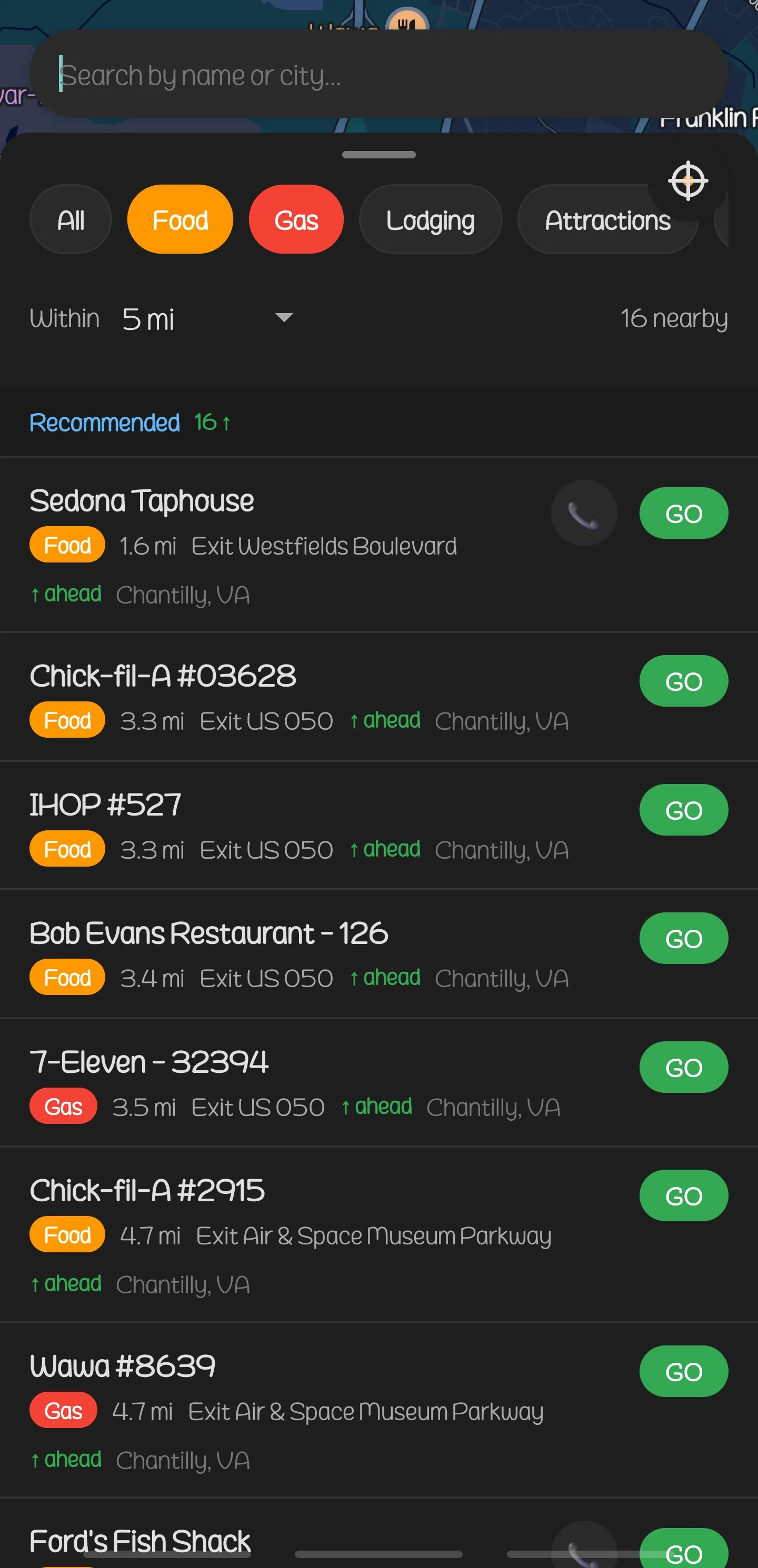 Highway Signs App Screenshot
